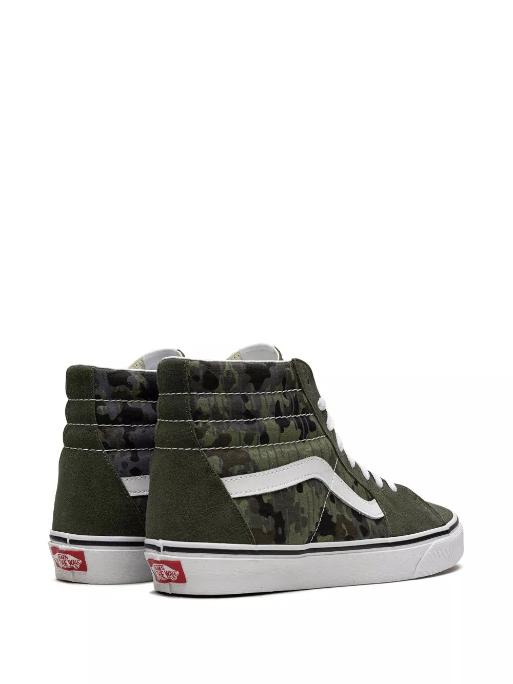 Affordable Vans SK8-Hi "Rain Camo Green" sneakers WOMEN 0113