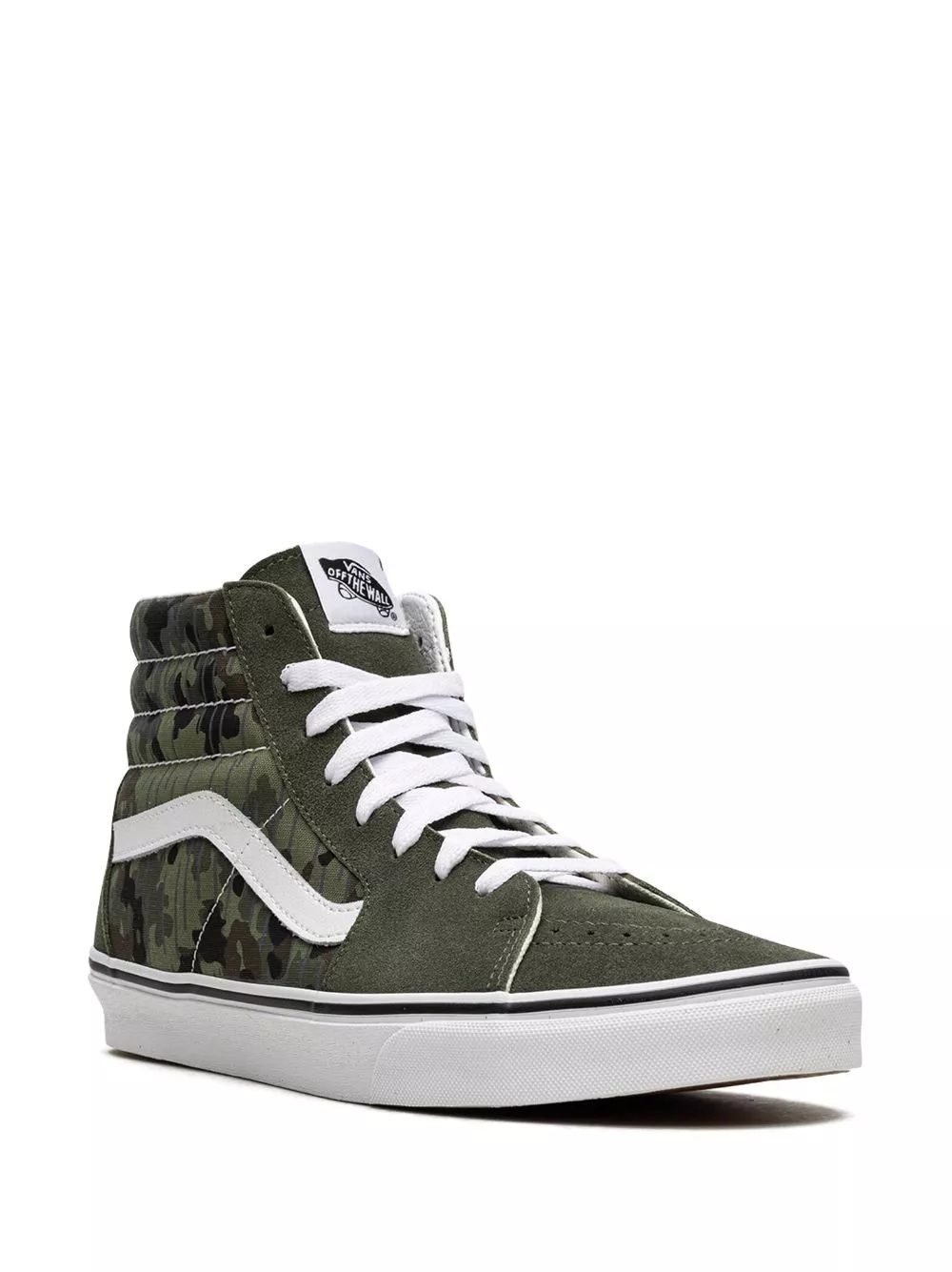 Affordable Vans SK8-Hi "Rain Camo Green" sneakers WOMEN 0113