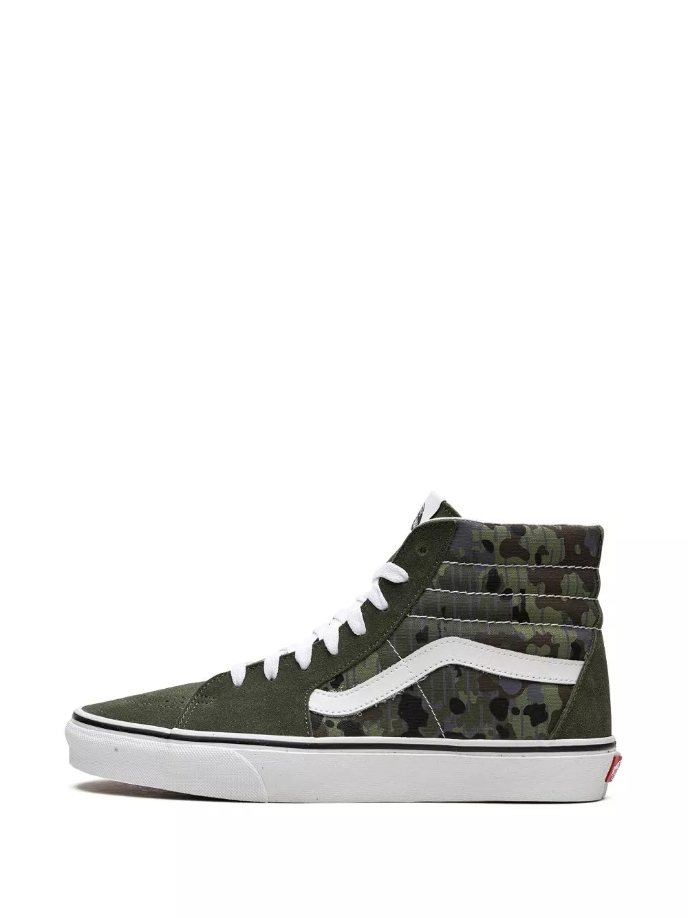 Affordable Vans SK8-Hi "Rain Camo Green" sneakers WOMEN 0113