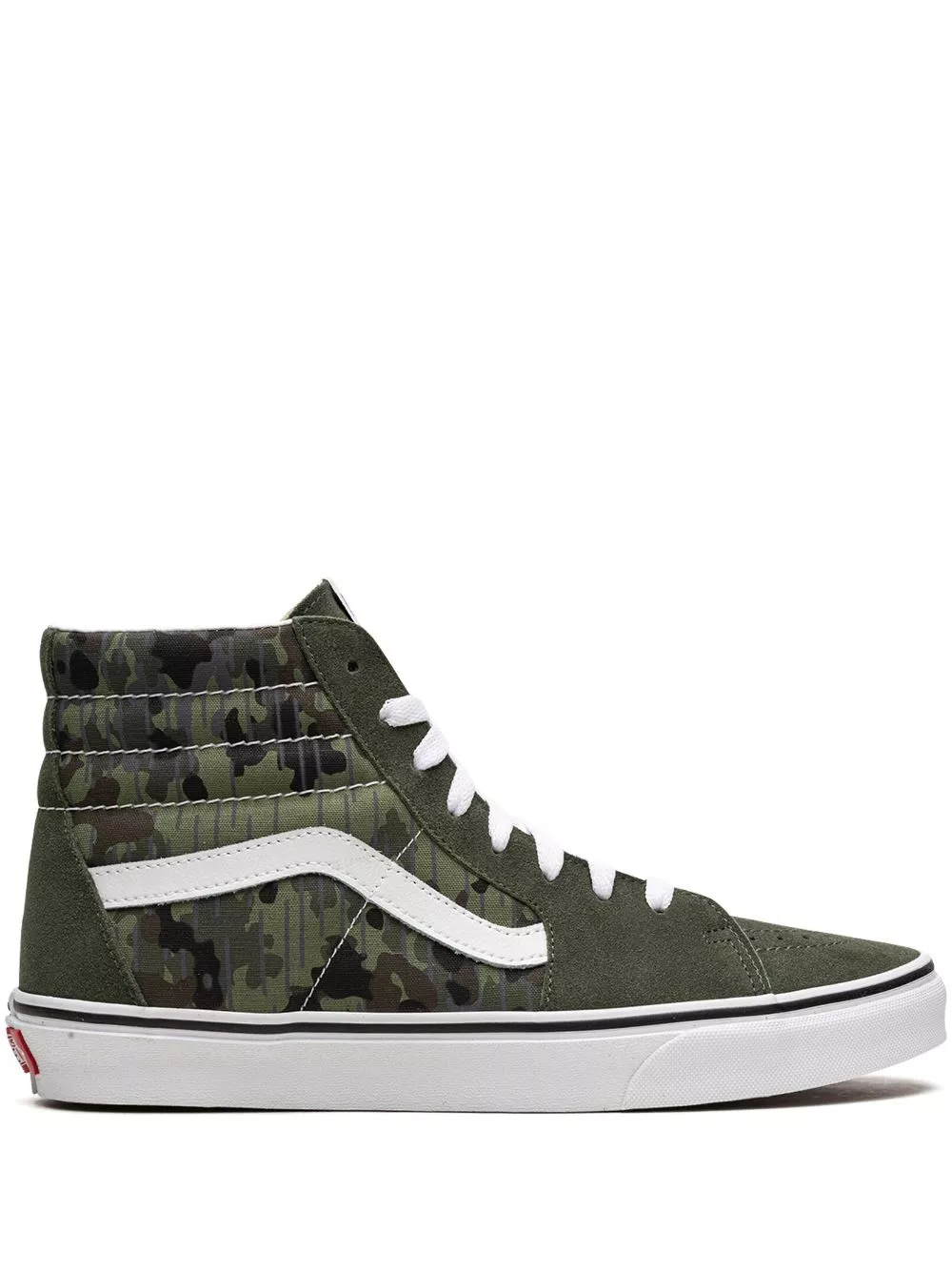 Affordable Vans SK8-Hi "Rain Camo Green" sneakers WOMEN 0113