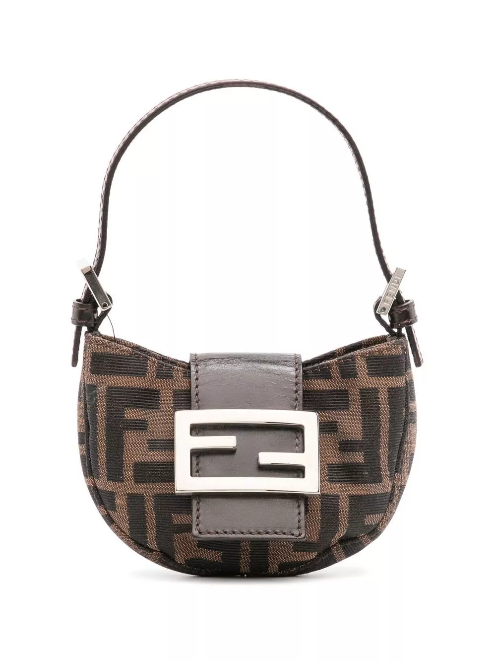 Affordable Fendi Pre-Owned 1990-2000 Zucca FF shoulder bag WOMEN 0113