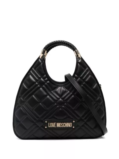 Cheap Love Moschino logo-lettering tote bag WOMEN 0202