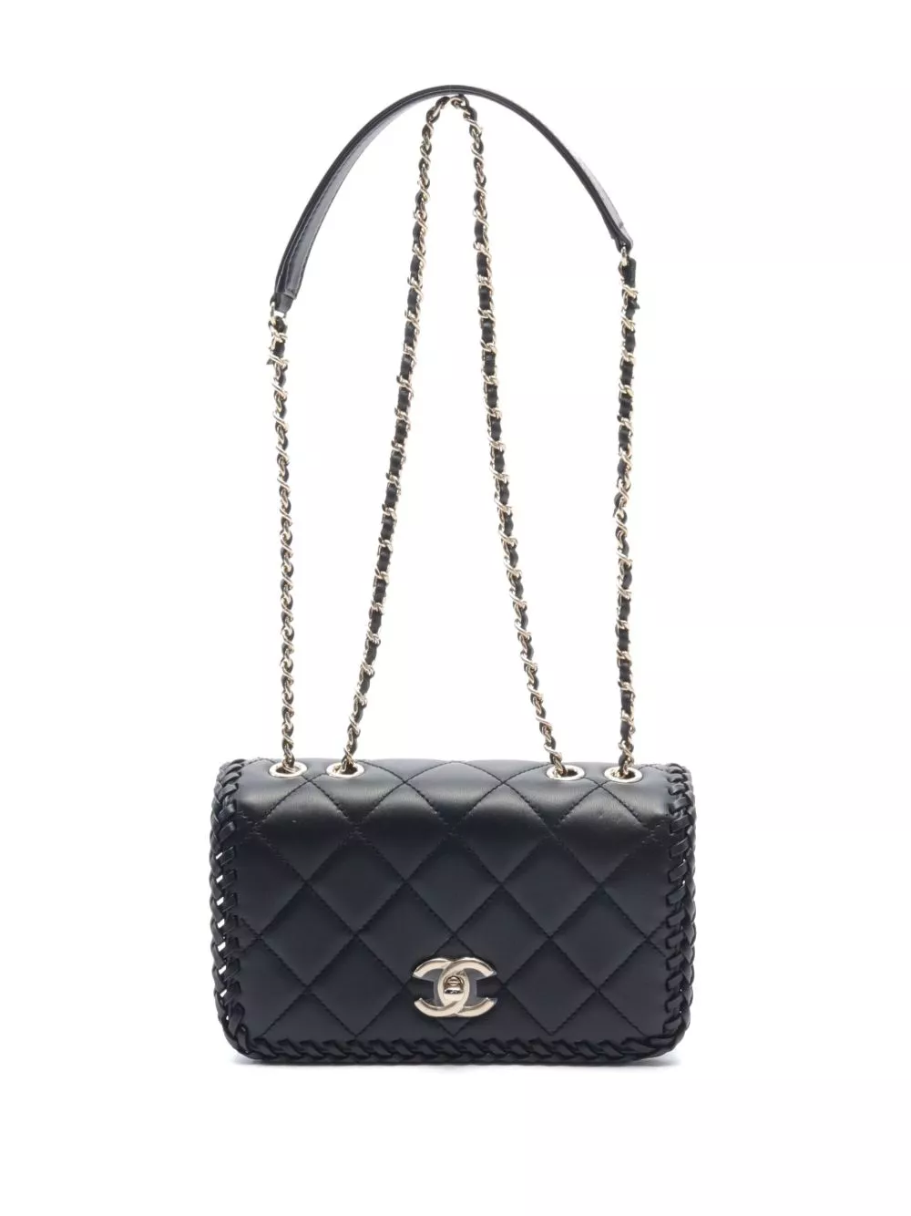 Cheap CHANEL Pre-Owned 2021 small Full Flap shoulder bag WOMEN 0201